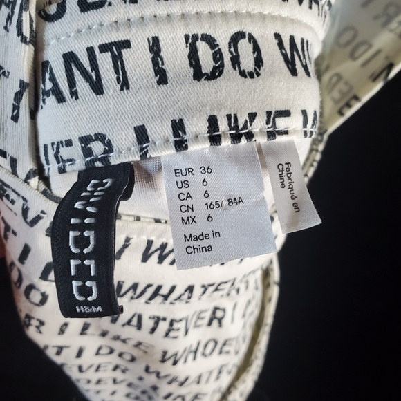 "I do Whatever I like" H&M Dress - Picture 3 of 6